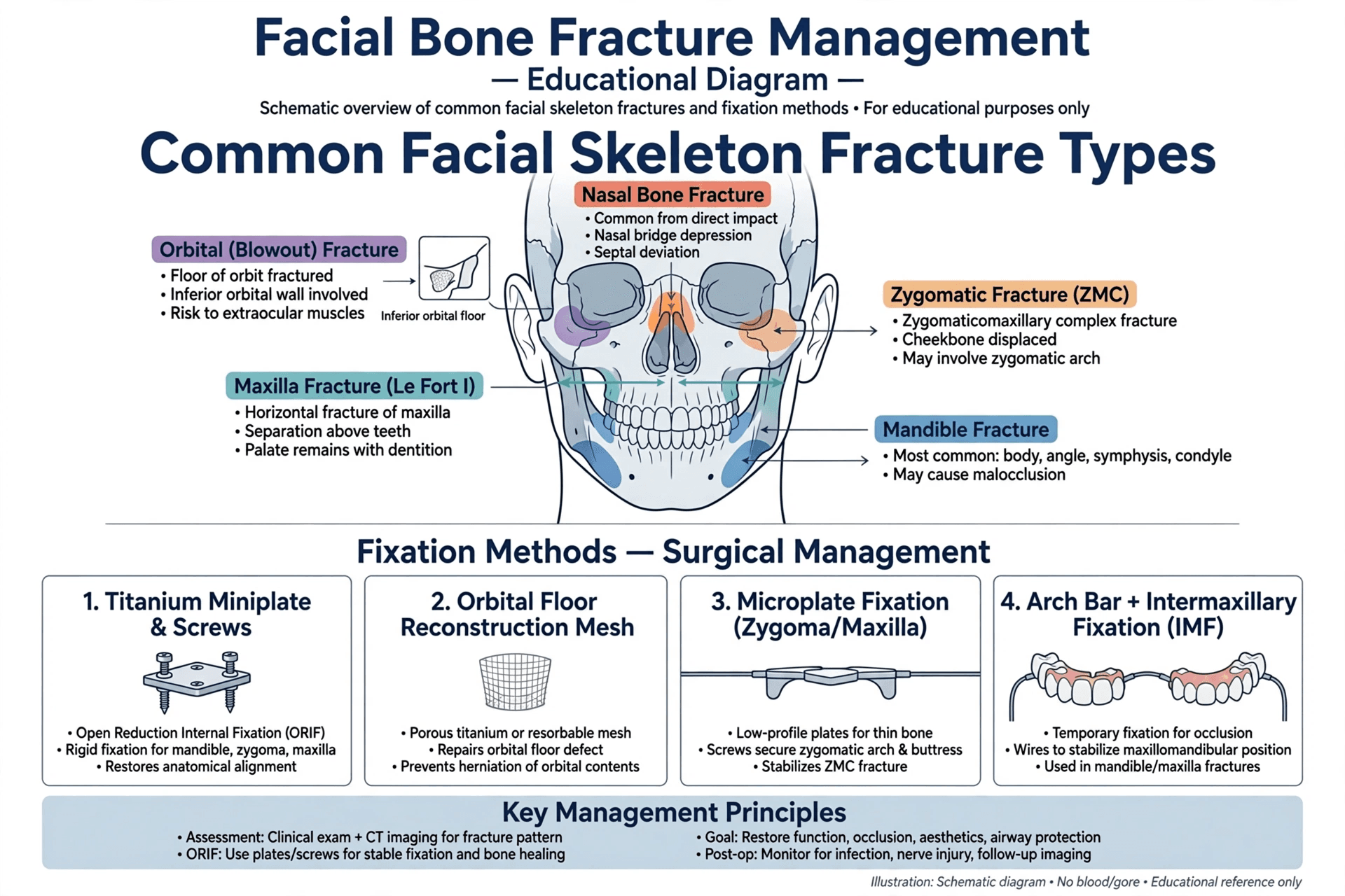 Facial Bone Fracture Management