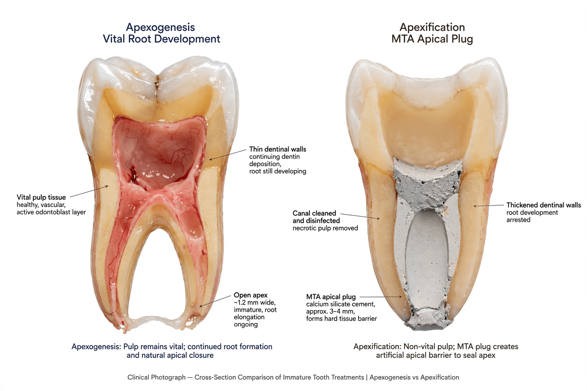 Apexogenesis And Apexification