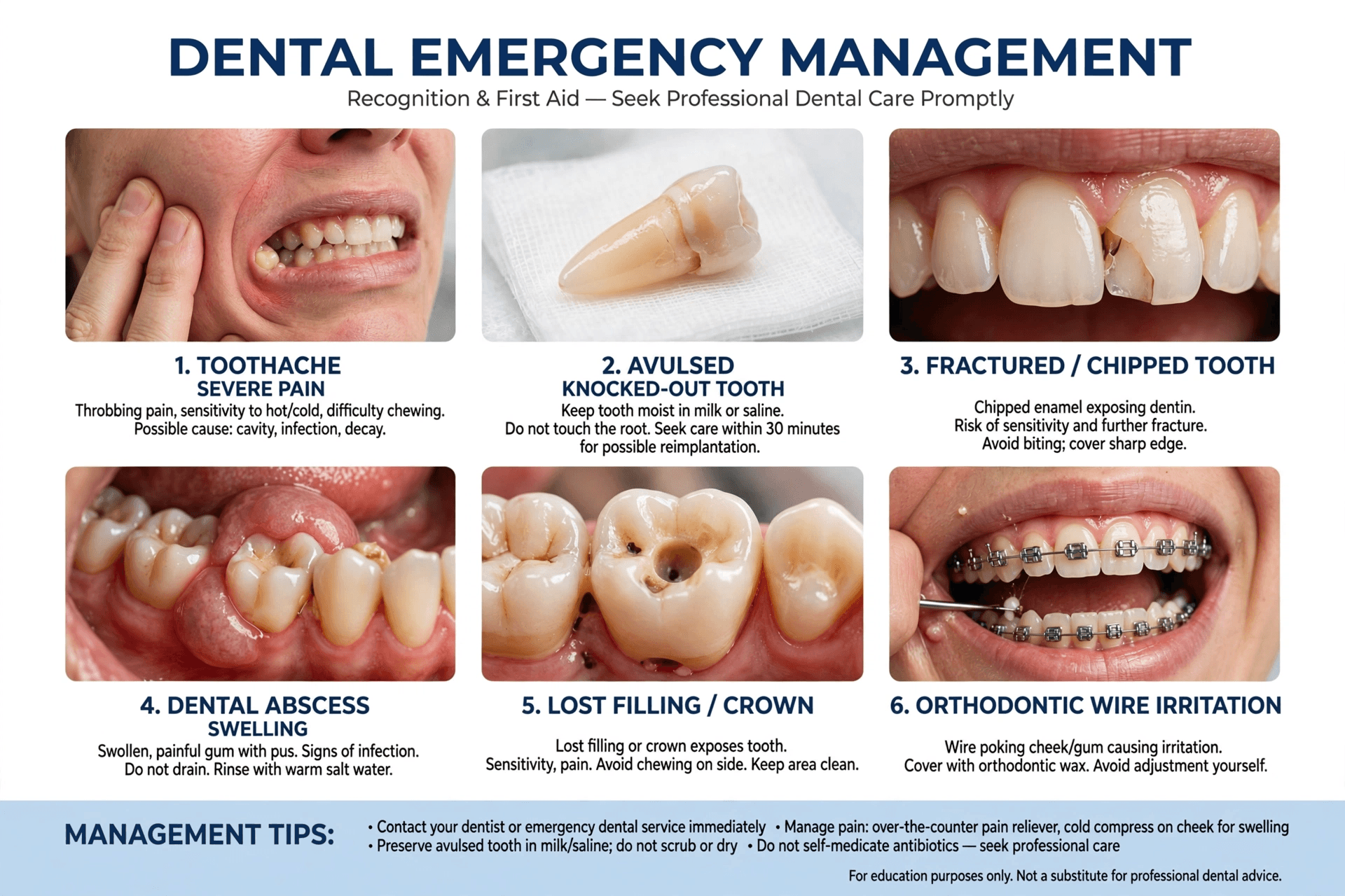Dental Emergency Management