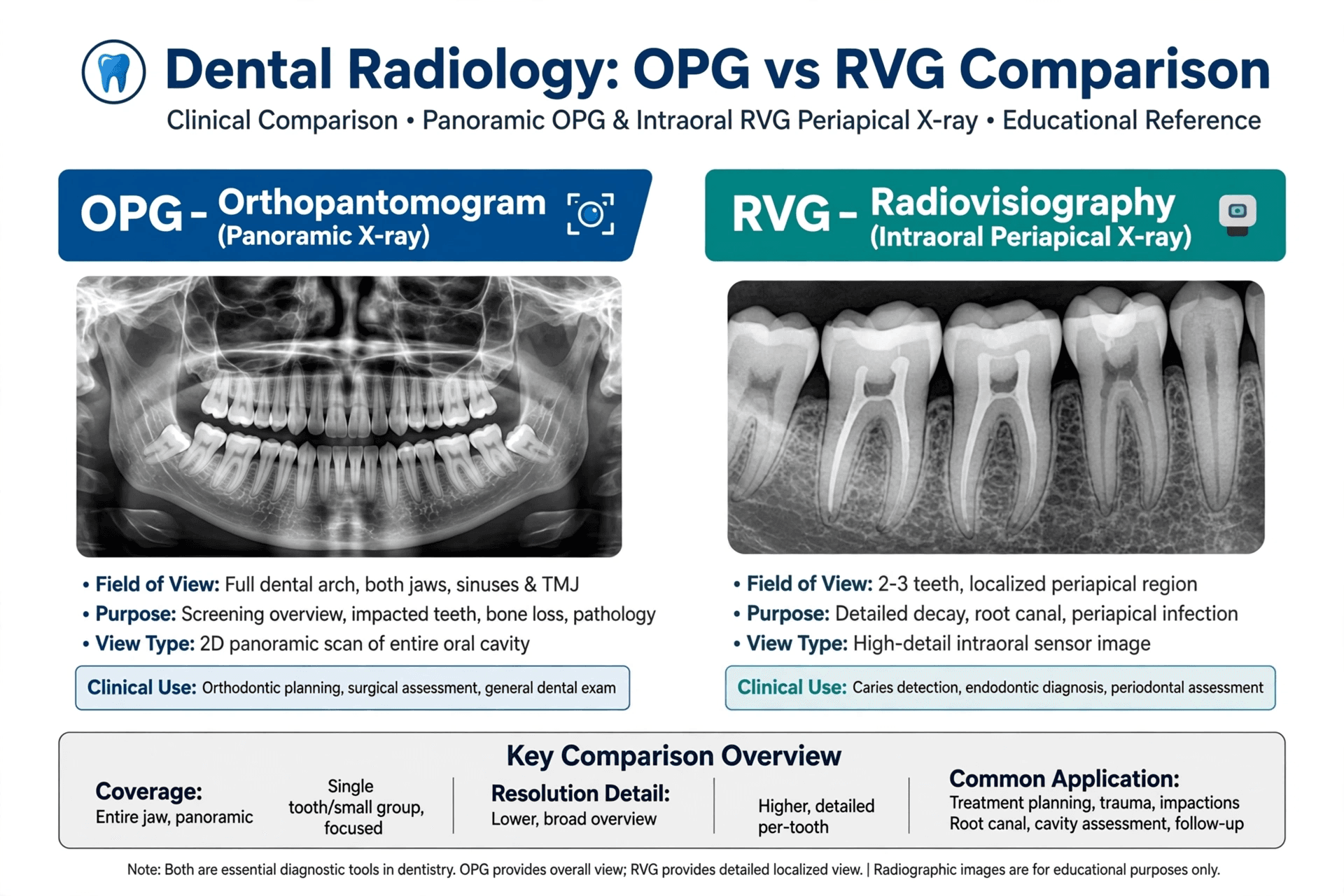 Dental X-ray ( OPG & RVG)